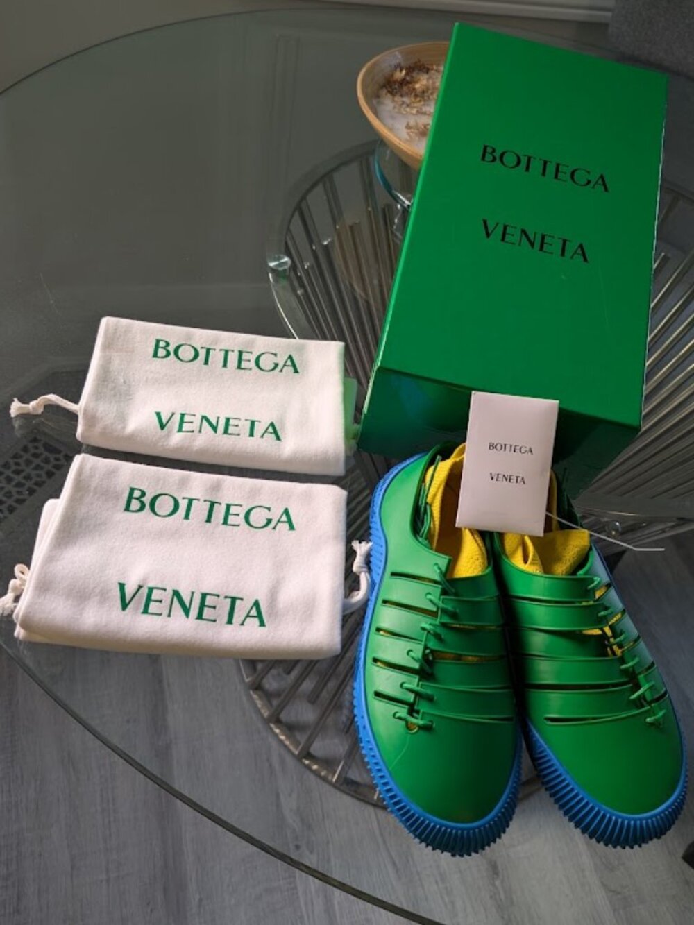 Bottega Veneta-Climber Sneakers-NEW IN BOX- Women 9.5, Men size 7, EU 40, Unisex